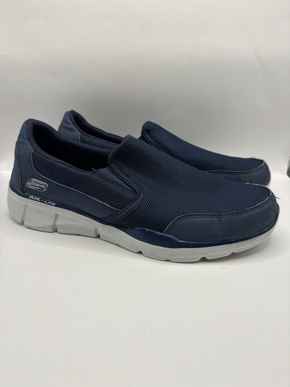 Skechers Equalizer 3.0 Blue Slip On Shoes Men Size 10.5
